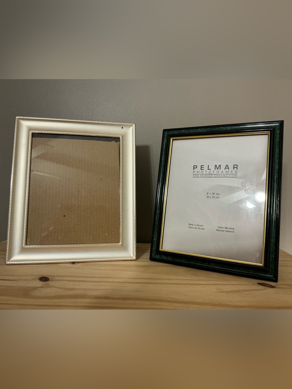 Pelmar Green and Gold Picture Frame - Classic Accent